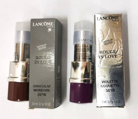 Lancome ROUGE IN LOVE pomadka 146B MISS COQUELICOT